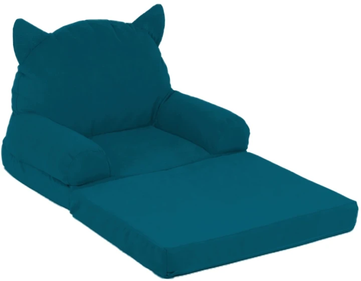 Fotelik Piankowy Dla Dzieci Rozkładany Sofa Pufa Fotel Dziecięcy Miękki